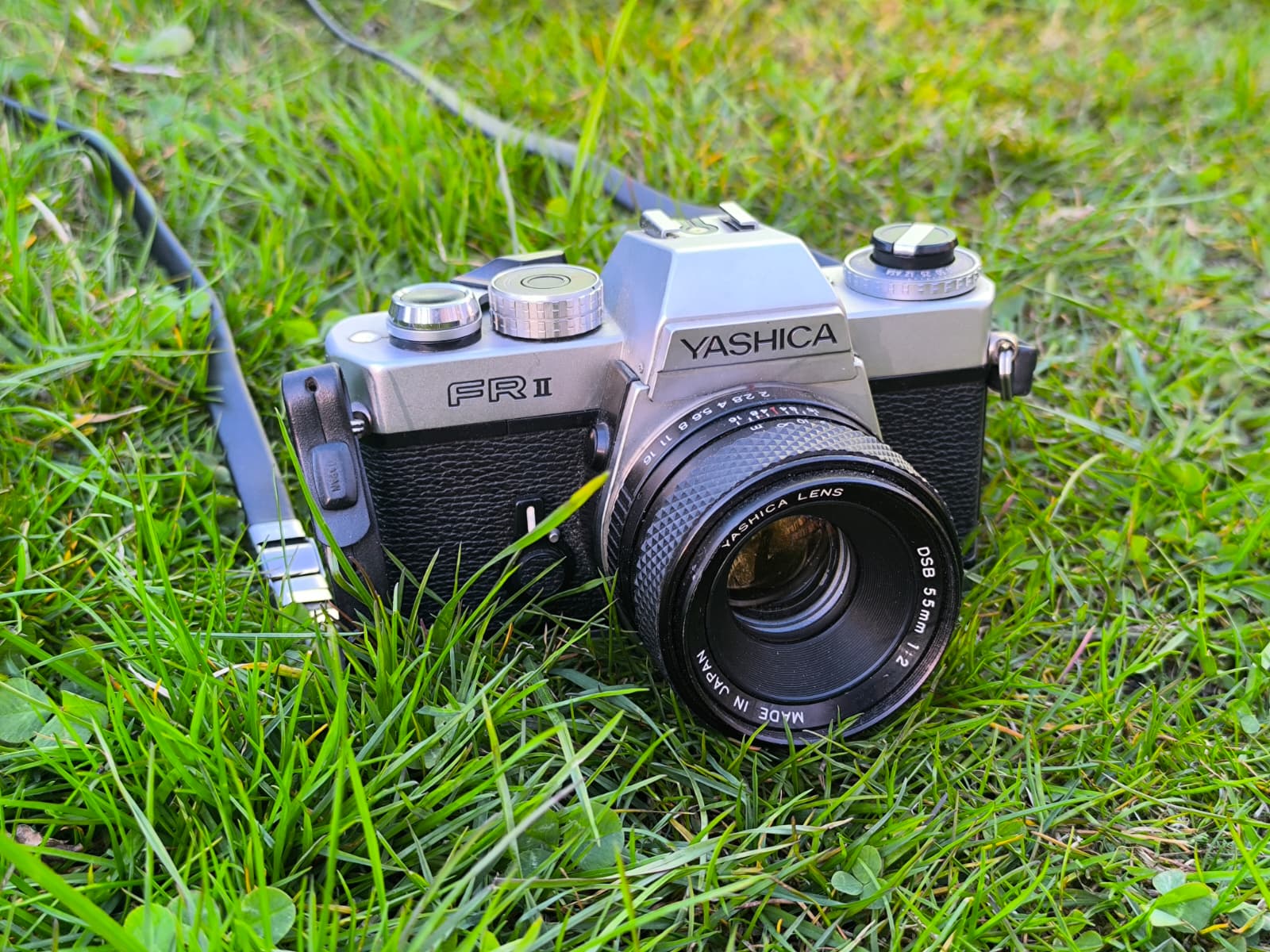 Yashica FR2 with a lens
