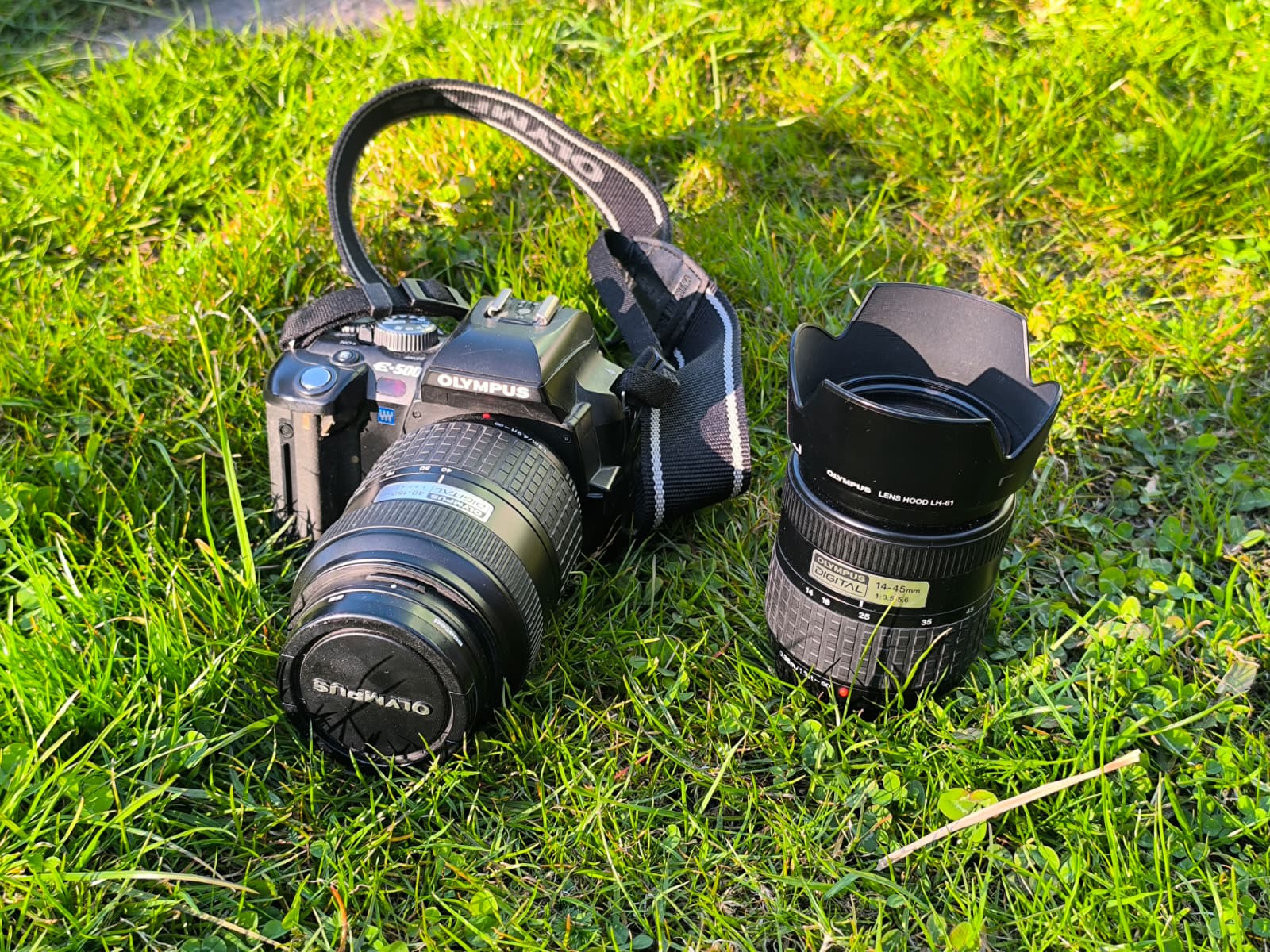Olympus e-500 and lenses